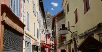 Briancon old town streets